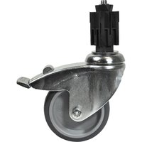 Deze zwenkwielen - 75 mm inclusief expander 40x40 mm