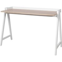 Schaffenburg Domestico Thuiswerk Bureau - Eiken Wit (Ral 9010) 120 x 60 cm